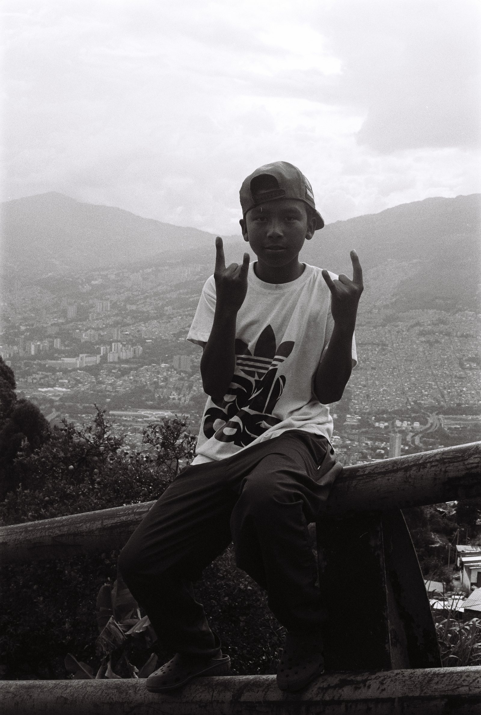en blanco y negro