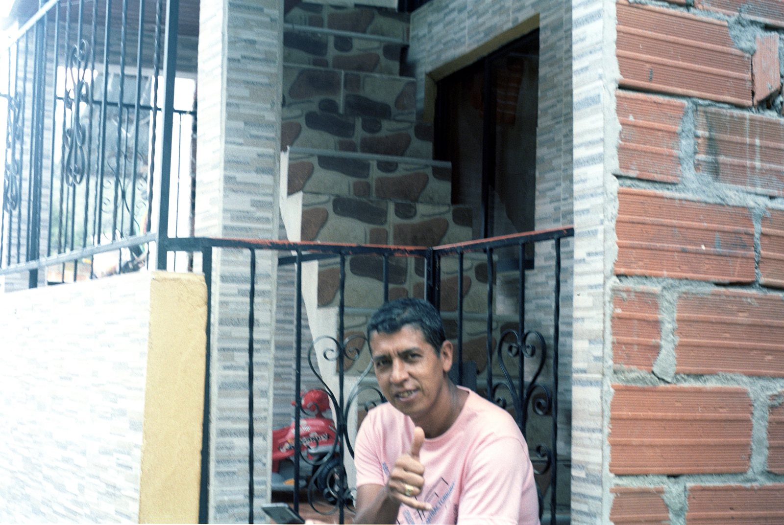 mi papá chateando