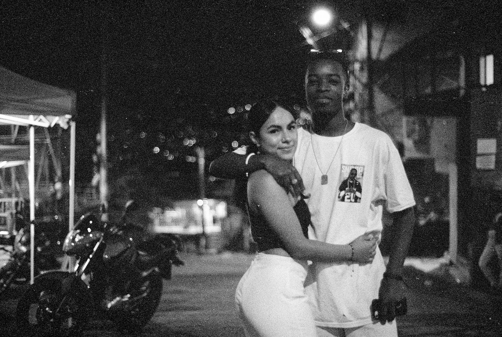 en blanco y negro